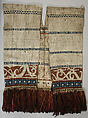 Jacket, Barkcloth, pigment, Kenyah or Kayan peoples