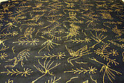 Ceremonial Textile (Dodot bangun tulak alas alasan), Cotton, adhesive, gold leaf, Javanese