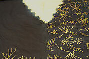 Ceremonial Textile (Dodot bangun tulak alas alasan), Cotton, adhesive, gold leaf, Javanese