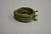 Bracelet, Brass, fiber, Sao