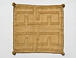 Luxury Cloth: Cushion Cover, Raffia, Kongo peoples