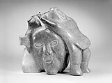 Three Figures, L. H. Gotaliak, Stone, Inuit