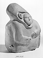 Stone Mother and Child Figure, Mark Tungilik, Stone