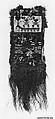 Turban-end Panels, Cotton, camelid hair, Chimú