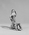 Doll, Ceramic, pigment, fiber, Caraja