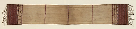 Man's shoulder cloth (Salendang), Cotton, Minangkabau people