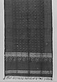 Man's Sarong (Kain Lepas), Cotton, gold wrapped silk thread, Sumatra
