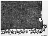 Mantle, Cotton, camelid hair, Nasca