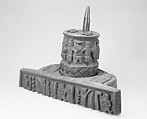 Altar to the Hand (Ikegobo), Wood, sacrificial materials, Edo peoples