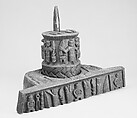Altar to the Hand (Ikegobo), Wood, sacrificial materials, Edo peoples