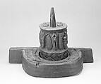 Altar to the Hand (Ikegobo), Wood, sacrificial materials, Edo peoples