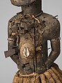 Power Figure (Nkisi N'Kondi: Mangaaka), Wood, metal, resin, ceramic, fiber, clay, cowrie shell, Kongo peoples; Yombe group