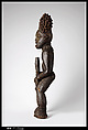 Commemorative figure of a chief, Wood, Bamileke peoples