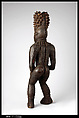 Commemorative figure of a chief, Wood, Bamileke peoples