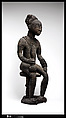 Lefem commemorative figure, Master of the Tanyi (active late 19th–early 20th century, Bangwa region, Cameroon), Wood, organic matter, Bamileke peoples