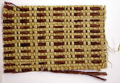 Panel Fragment, Raffia palm fiber, Democratic Republic of Congo