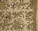 Shoulder Cloth (Selendang), Cotton, gold paper, Javanese