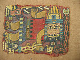 Embroidered Mantle Fragment, Camelid hair, Paracas