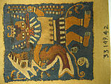 Embroidered Mantle Fragment, Camelid hair, Paracas