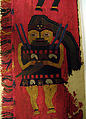 Border Fragment, Camelid hair, cotton, Paracas