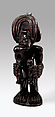 Commemorative couple, Wood, Chokwe peoples