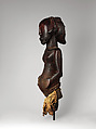 Commemorative figure, Wood, fibers, Hemba peoples