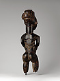 Commemorative figure, Wood, fibers, Hemba peoples