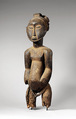 Commemorative figure, Wood, fiber, Hemba peoples, Muhiya group