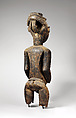 Commemorative figure, Wood, fiber, Hemba peoples, Muhiya group
