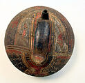 Bridge and Spout Bottle, Ceramic, Paracas
