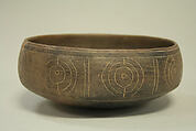 Bowl with geometric pattern, Ceramic, Paracas