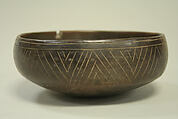 Bowl with geometric pattern, Ceramic, Paracas