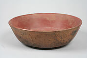 Flared bowl with bird, Ceramic, pigment, Paracas