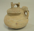 Double Spout Bottle, Bird, Ceramic, Topará