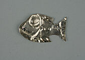 Fish Ornament, Silver, Peru; central coast (?)