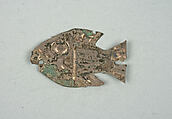 Fish Ornament, Silver, Peru; central coast (?)