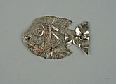 Fish Ornament, Silver, Peru; central coast (?)