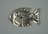 Fish Ornament, Silver, Peru; central coast (?)