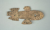 Fish Ornament, Silver, Peru; central coast (?)