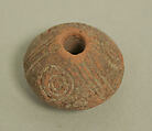 Spindle Whorl, Ceramic, Peruvian; north coast (?)