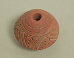 Spindle Whorl, Ceramic, Peruvian; north coast (?)