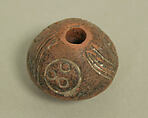 Spindle Whorl, Ceramic, Peruvian; north coast (?)