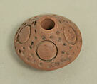 Spindle Whorl, Ceramic, Peruvian; north coast (?)