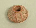 Spindle Whorl, Ceramic, Peruvian; north coast (?)