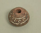 Spindle Whorl, Ceramic, Peruvian; north coast (?)