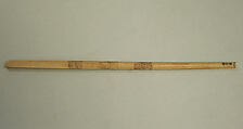 Bone Weaving Bobbin, Bone, Peru; north coast (?)