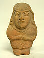 Standing Ceramic Figure, Ceramic, Moche
