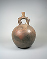 Stirrup Spout Bottle, Ceramic, Cupisnique