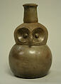 Bottle: Owl, Ceramic, Cupisnique