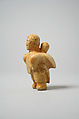 Whalebone Mother and Child Figure, Whalebone, ivory, Inuit